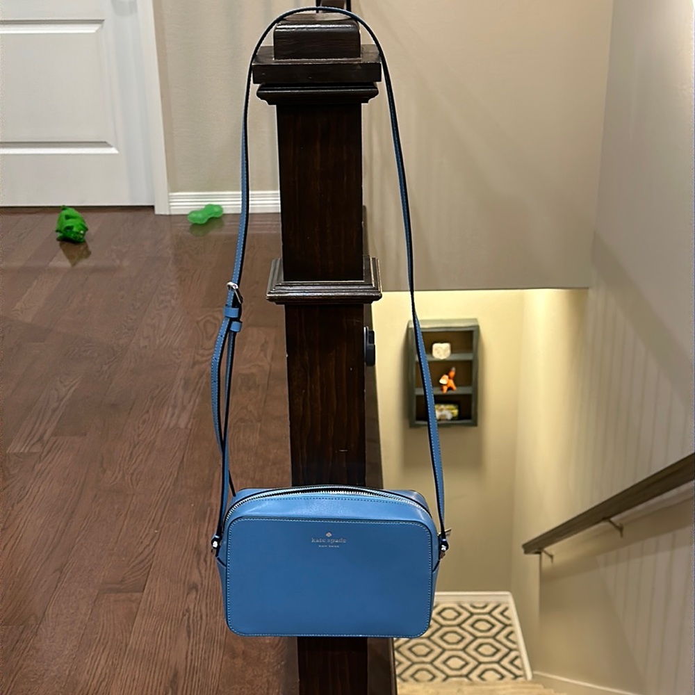 Kate Spade blue bag! Like new, no wear!